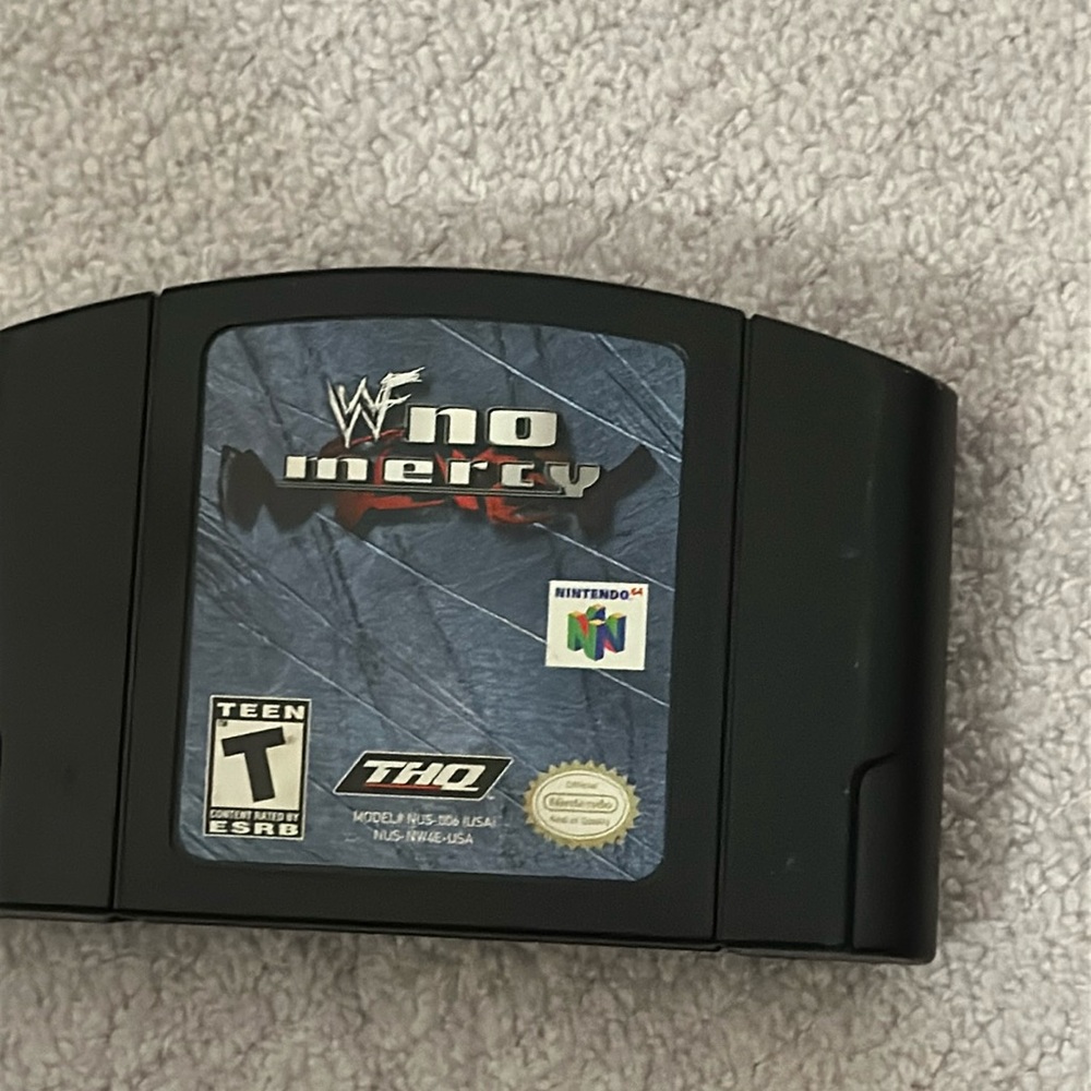 Nintendo 64, W No Mercy video game
